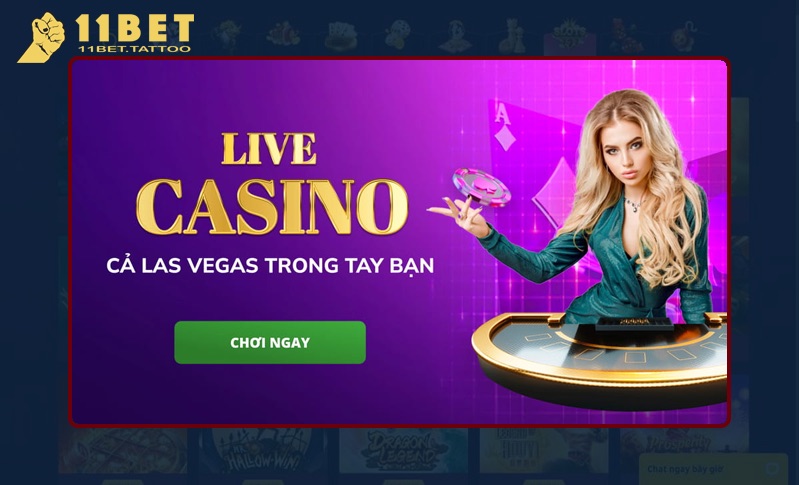 Live casino hot game hiện nay